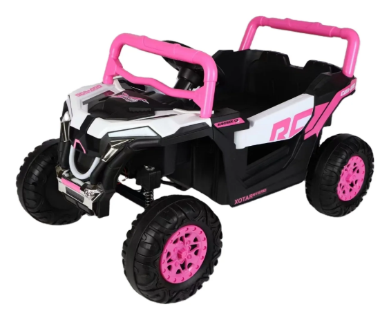 صورة سيارة أطفال وردي كهربائية